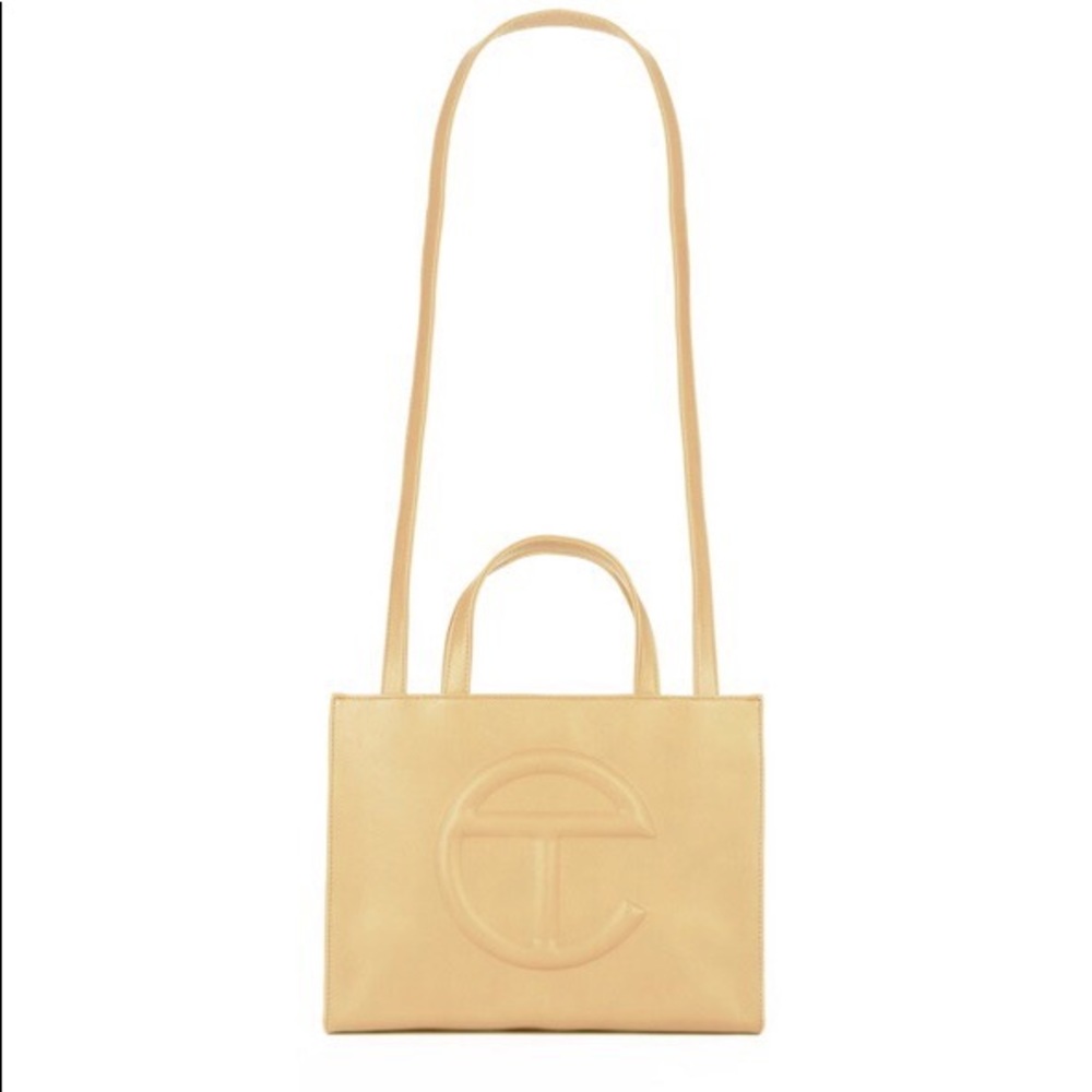 Medium Cream Telfar Bag - Picture 2 of 4